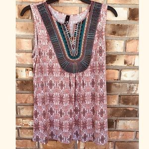 ING Multicolored Sleeveless Top    XL